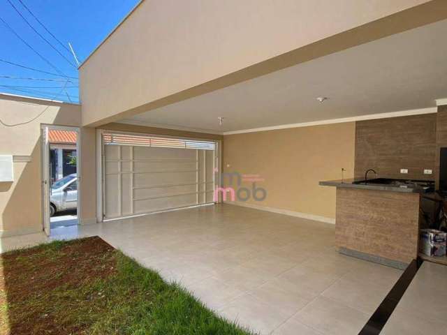 Casa com 3 dormitórios à venda, 122 m² por R$ 600.000,00 - Residencial Nova Água Branca II - Piracicaba/SP