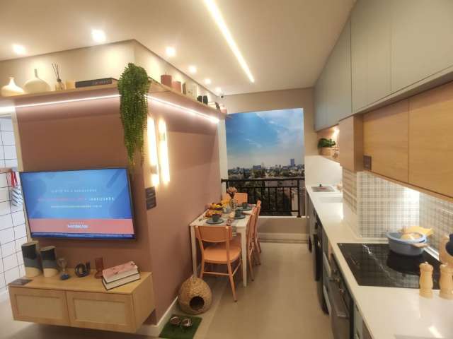 Apartamento 49 m² 2 dormitórios 1 suíte 1 vaga varanda gourmet 600 metros metrô Conceição