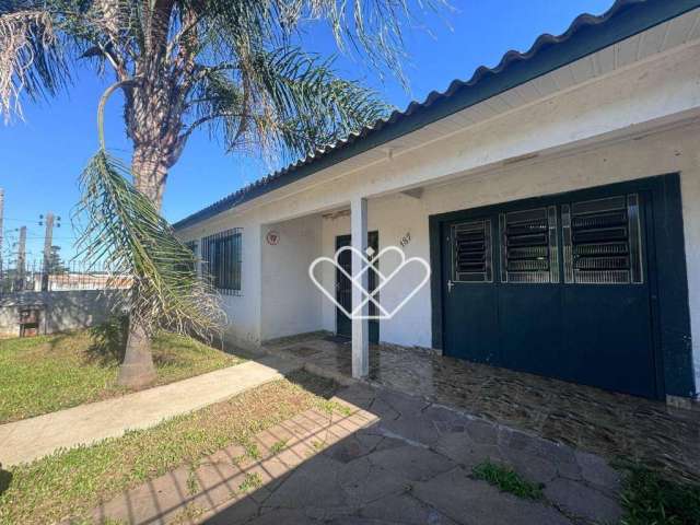 Descubra o conforto e a comodidade desta encantadora casa oferecida pela Brum Imob, localizada no tranquilo bairro Bom Sucesso em Gravataí.  Com 3 dor