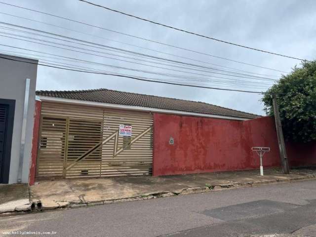 Casa para Venda em Presidente Prudente, Jardim Itaipu, 3 dormitórios, 1 suíte, 3 banheiros, 2 vagas