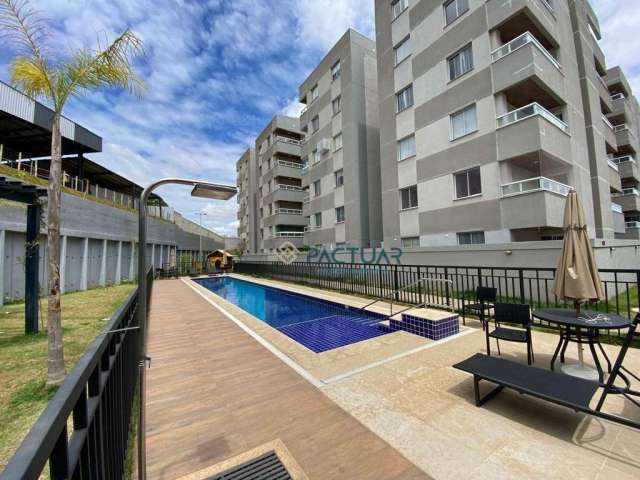 Apartamento com 2 dormitórios para alugar, 55 m² por R$ 2.981,35/mês - Buritis - Belo Horizonte/MG