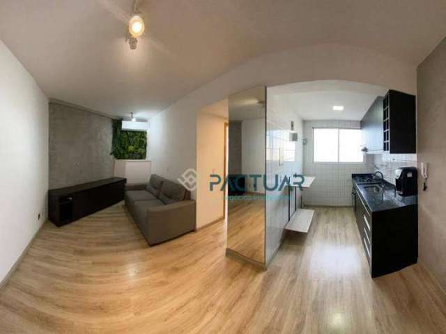 Apartamento com 1 dormitório para alugar, 35 m² por R$ 3.399,00/mês - Buritis - Belo Horizonte/MG