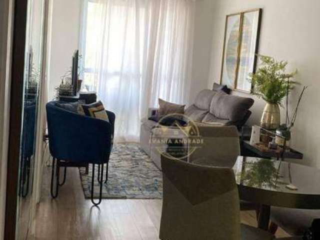 Apartamento com 2 dormitórios à venda, 53 m² por R$ 350.000,00 - Morrão da Força - Itatiba/SP