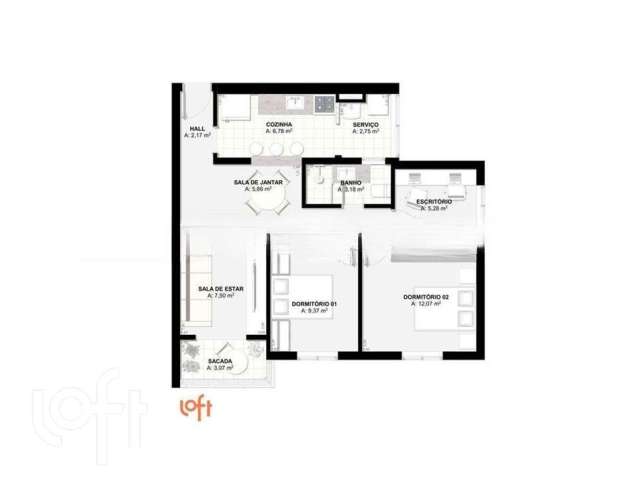 Apartamento com 3 quartos à venda na Rua Antonieta de Morais, 530, Vila Matilde, São Paulo por R$ 470.000