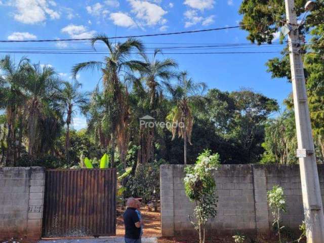 Area com pequena casa, 4.800,00 m², arborizado com pomar, aparecida de goiânia-go