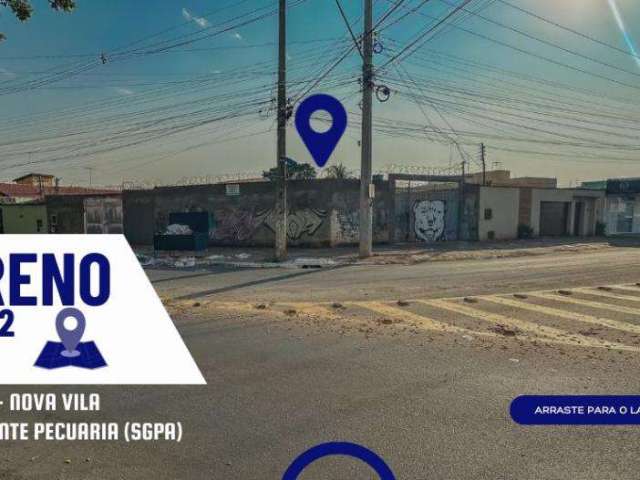 LOTE 420m² - SETOR LESTE, NOVA VILA, GOIÂNIA-GO