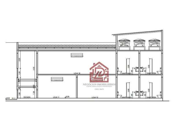 Loja para alugar, 20 m² por R$ 1.600,00/mês - Centro - Macaé/RJ