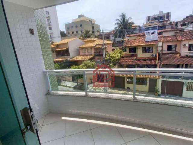 Apartamento com 2 dormitórios para alugar, 89 m² por R$ 2.650,00/mês - Riviera Fluminense - Macaé/RJ