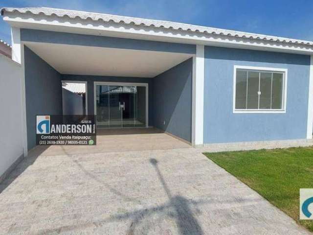 Casa com 3 dormitórios à venda, 110 m² por R$ 550.000,00 - Cajueiros (Itaipuaçu) - Maricá/RJ