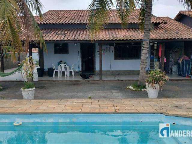 Oportunidade !! Casa 2 Quartos (1 suíte) com piscina e churrasqueira + edícula no Jd.Atlântico Oeste