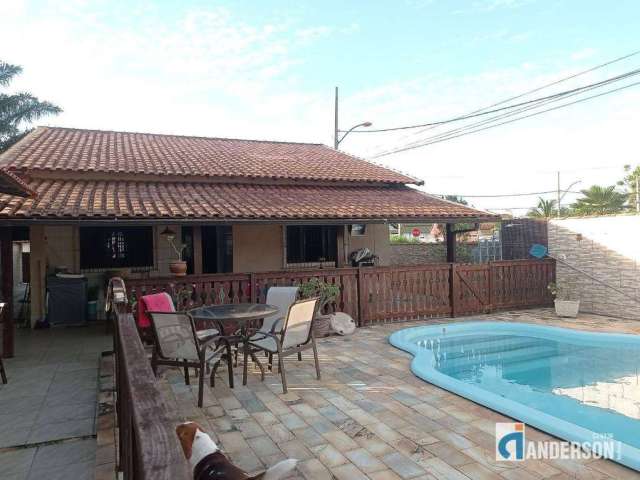 Oportunidade !! Casa  2 Quartos grandes (1 suíte) com churrasqueira, piscina + suíte externa no Jd. Atlântico Leste