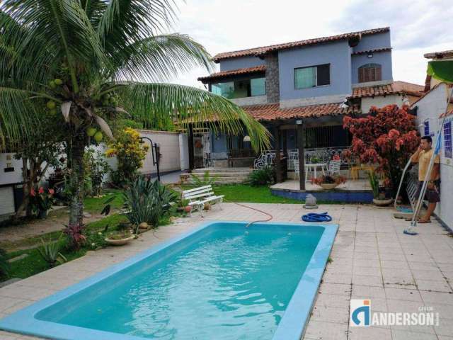 Excelente casa 3 Quartos com piscina e churrasqueira no Jd. Atlântico central