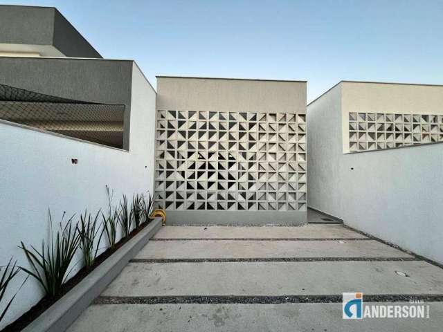 Excelente Casa Estilo Moderno c/3 dormitórios à venda, 102 m² por R$ 580.000 - Jardim Atlântico (Itaipuaçu) - Maricá/RJ