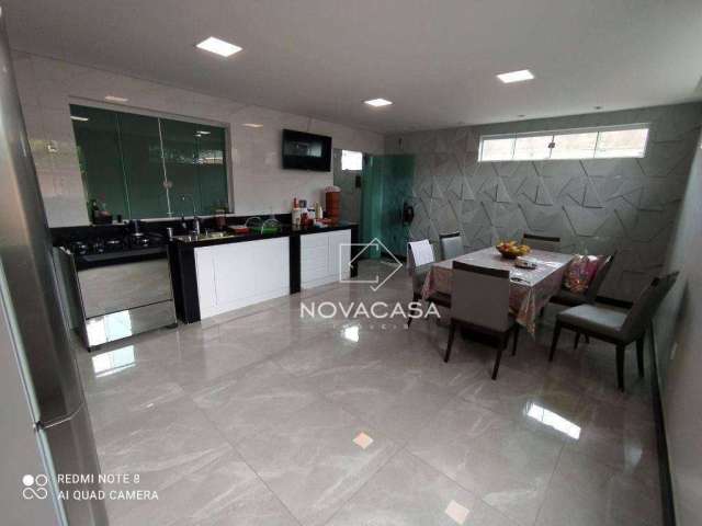 Casa com 3 dormitórios para alugar, 129 m² por R$ 3.034,00/mês - São Benedito - Santa Luzia/MG