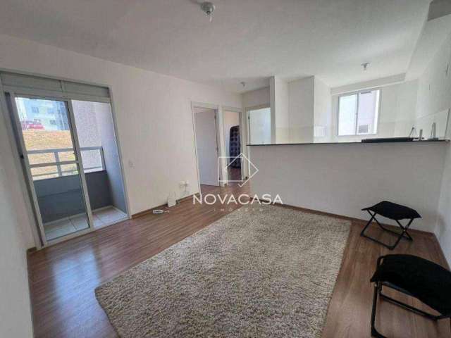 Apartamento com 2 dormitórios para alugar, 53 m² por R$ 1.133,55/mês - Maria Tereza - Belo Horizonte/MG