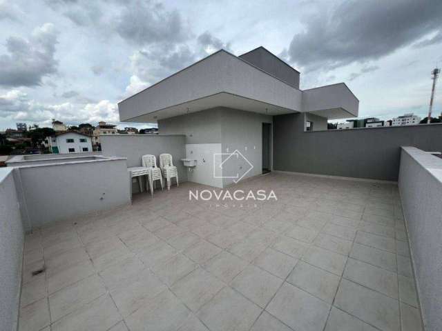 Cobertura com 2 dormitórios para alugar, 97 m² por R$ 1.900/mês - Céu Azul - Belo Horizonte/MG