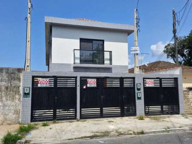 Sobrado para Venda em Santos, Jd. Sta Maria, 2 dormitórios, 2 suítes, 3 banheiros, 1 vaga