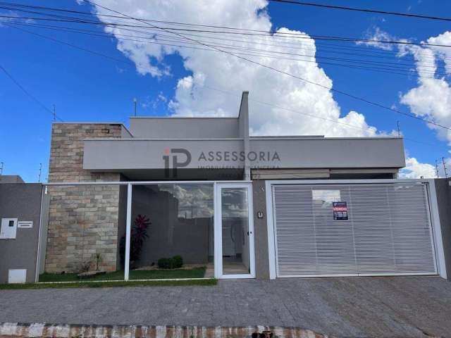 Casa para Venda em Jataí, Residencial Flamboyant, 3 dormitórios, 1 suíte, 1 banheiro, 3 vagas