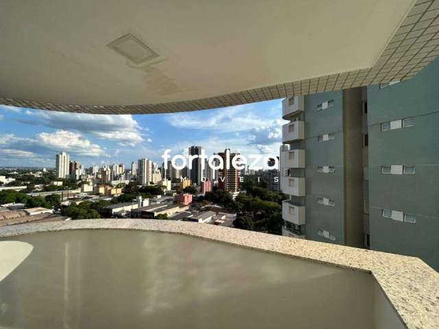 Apartamento de 01 suite + 02 quartos disponível para locação no centro de Maringá.