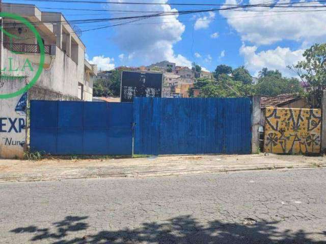 Terreno à venda, 500 m² por R$ 1.000.000,00 - Vila Guedes - São Paulo/SP