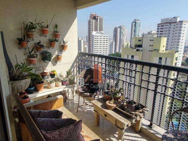 Apartamento com 3 dormitórios à venda, 141 m² por R$ 1.350.000,00 - Tatuapé - São Paulo/SP