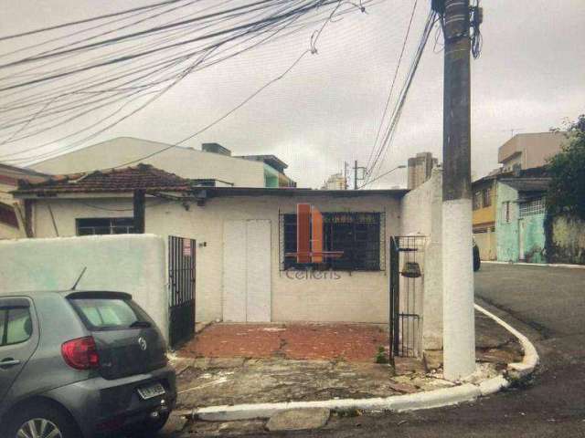 Terreno à venda, 208 m² por R$ 479.000,00 - Vila Guarani (Zona Sul) - São Paulo/SP