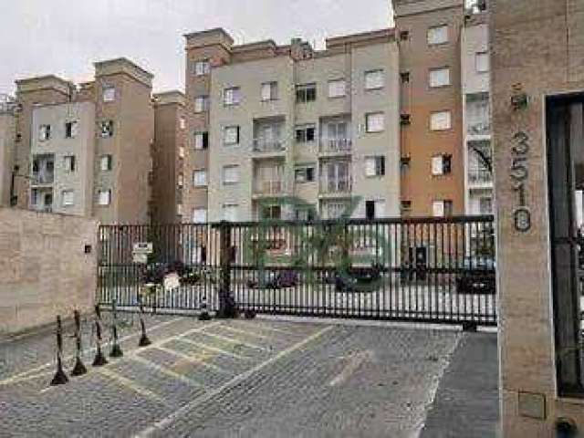 Apartamento com 3 dormitórios à venda, 54 m² por R$ 245.000,00 - Jardim Ísis - Cotia/SP