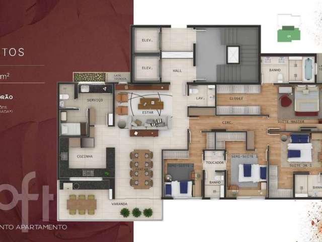 Apartamento com 4 quartos à venda na Rua Rio Verde, 74, Anchieta, Belo Horizonte por R$ 2.379.370