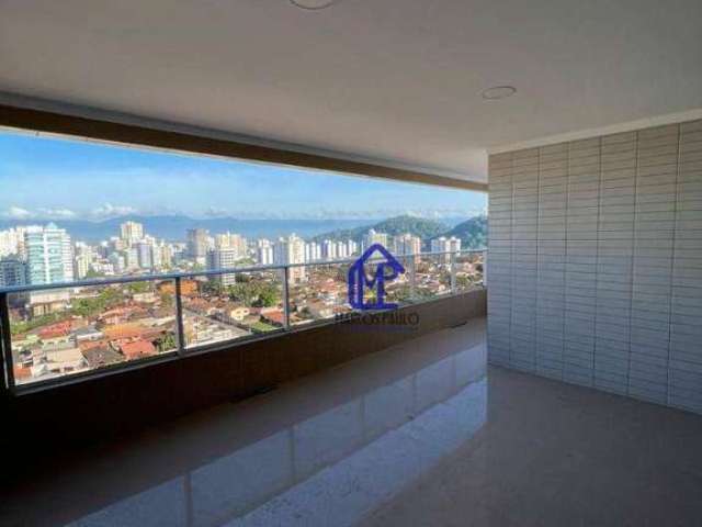 Apartamento com 3 dormitórios à venda, 127 m² por R$ 1.050.000,00 - Canto do Forte - Praia Grande/SP