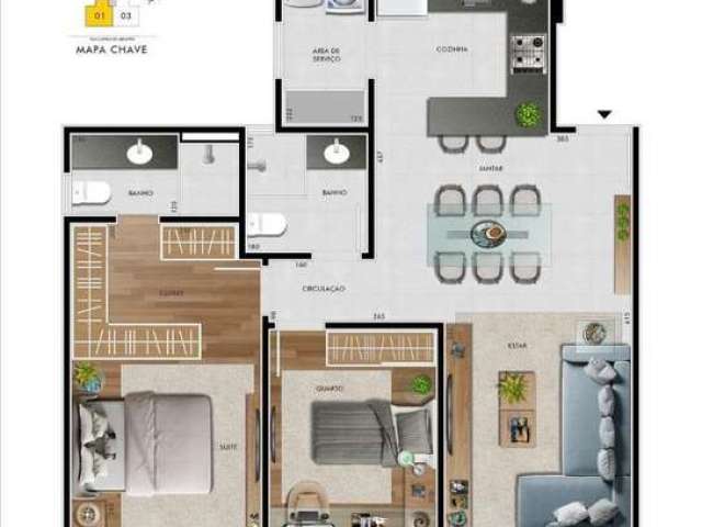 Apartamento com 2 quartos à venda na Rua Castelo de Abrantes, --, Castelo, Belo Horizonte por R$ 630.000