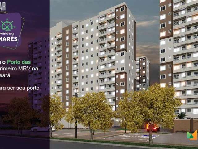 Porto das Marés! Apartamentos com 2 quartos suite e varanda no bairro Barra do Ceará, Fortaleza - Ce