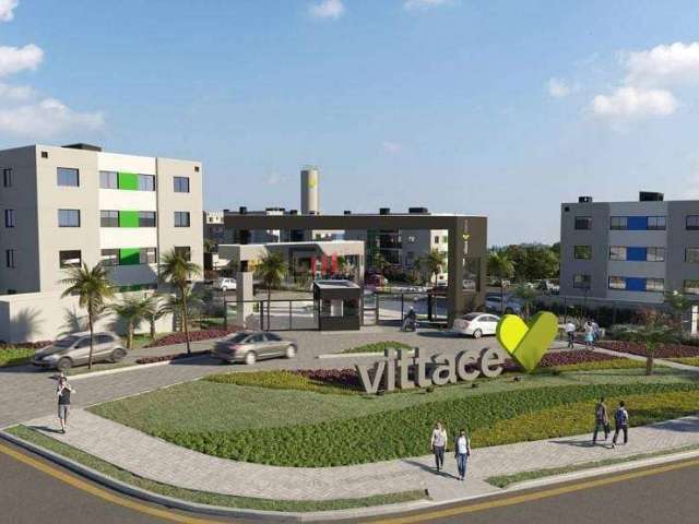 Apartamento à venda- R$. 200.000,00,  no Cond. VITTACE RESERVA, 02 quartos, com garden e churrasque