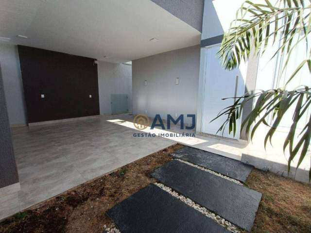 Casa com 3 dormitórios para alugar, 121 m² por R$ 3.000,00/mês - Recanto das Emas - Goiânia/GO