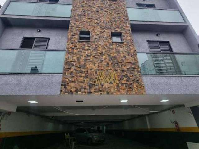 Apartamento com 2 dormitórios à venda, 60 m² por R$ 365.000,00 - Vila Homero Thon - Santo André/SP