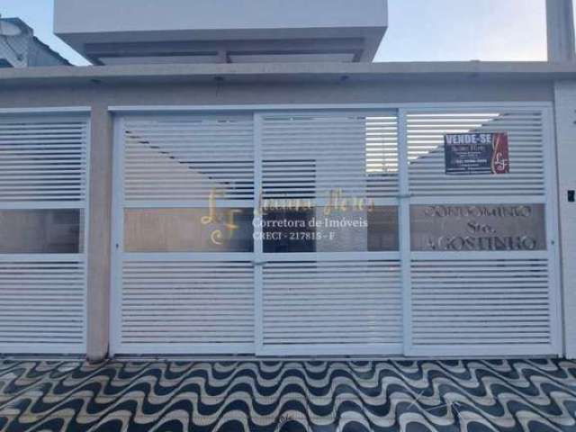 Casa em condomínio fechado com 2 quartos à venda na Avenida Presidente Kennedy, 8552, Jardim Melvi, Praia Grande por R$ 295.000