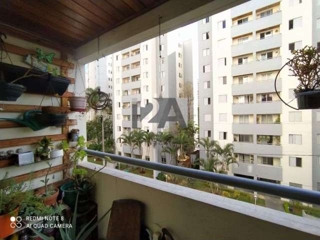 Apartamento com 62 metros, 3 dormitórios, varanda, 1 vaga - Parque Continental