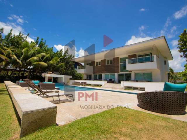 MORADA DA PENÍNSULA - Casa  à Venda com Piscina Privativa  a beira-mar - 873,00 m², 4 Suítes - Reserva do Paiva - Condomínio Morada da Península