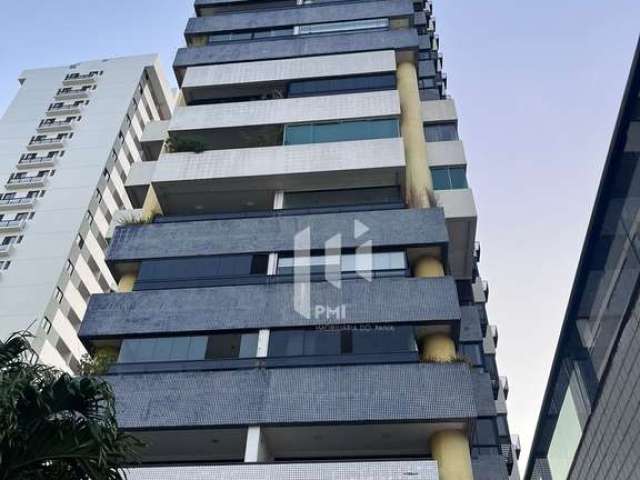 Apartamento Alto Padrão na Beira-Mar de Candeias - 140m2 - 3 suítes - Vista para o Mar