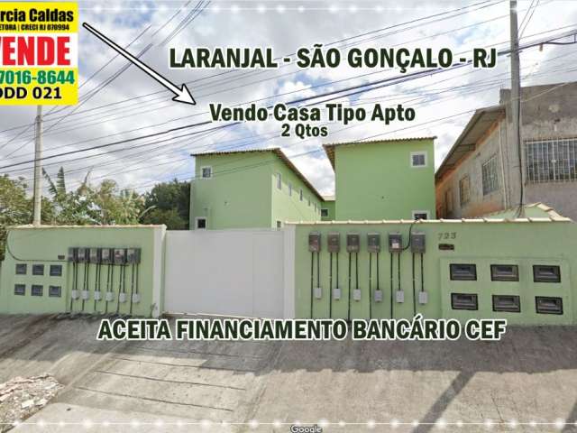 Compre sua Casa 2 Qtos no Laranjal por um precinho top!