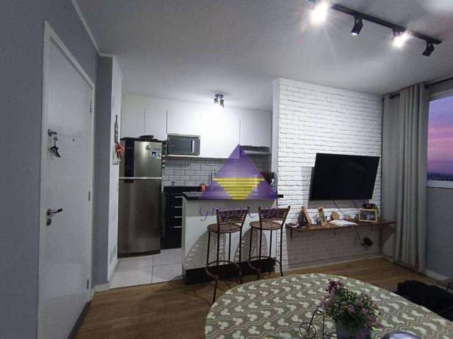 Apartamento aconchegante ,com linda decoração ,próximo ao Metro Belém ,com 2 Dormitórios à venda, 44 m² por R$ 361.000 - Belem - São Paulo/SP