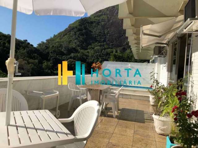 Cobertura com 3 quartos à venda na Avenida Epitácio Pessoa, Lagoa, Rio de Janeiro, 210 m2 por R$ 3.000.000