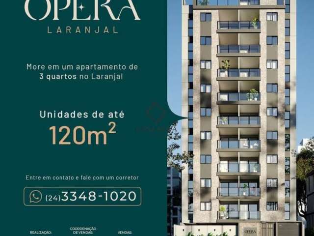 Apartamento com 3 quartos à venda no Laranjal, Volta Redonda , 120 m2 por R$ 864.000