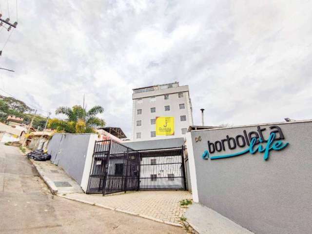 Apartamento com 2 dormitórios à venda, 53 m² por R$ 148.000,00 - Borboleta - Juiz de Fora/MG