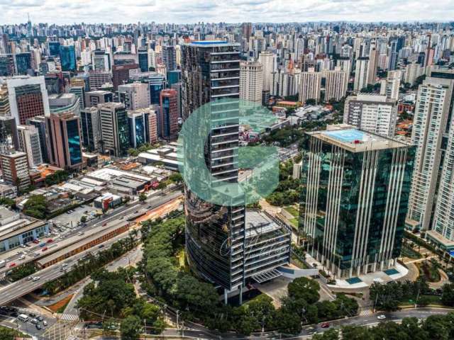 Conjunto comercial AAA 548,82m² na Berrini