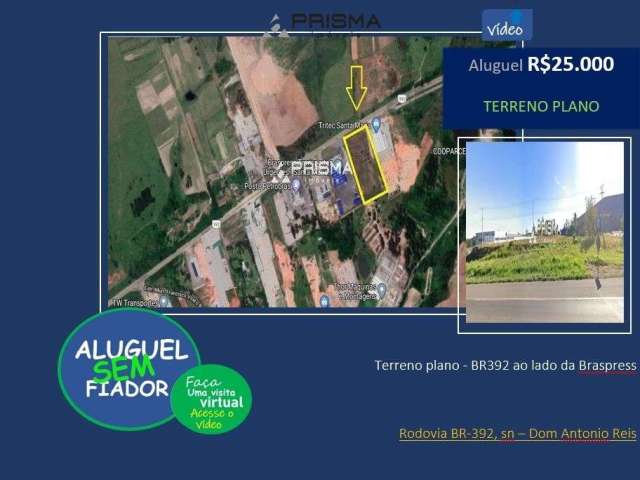 Terreno plano - BR392 ao lado da Braspress