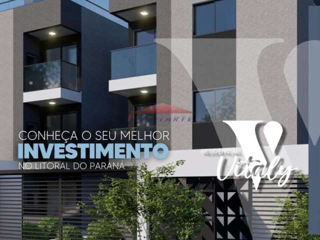 Apartamento com 2 quartos à venda na Rua Durval Ferreira Romualdo, 338, Caiobá, Matinhos, 57 m2 por R$ 377.000