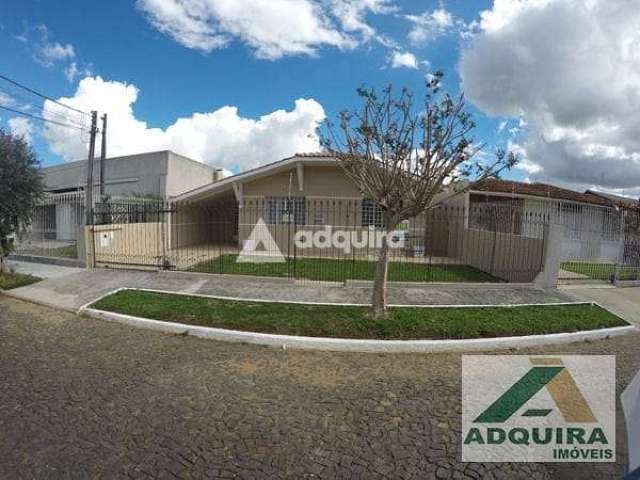 Casa à venda e locaçaõ com 3 Quartos, 1 Suite, 1 Vaga, 180M², Estrela, Ponta Grossa - PR