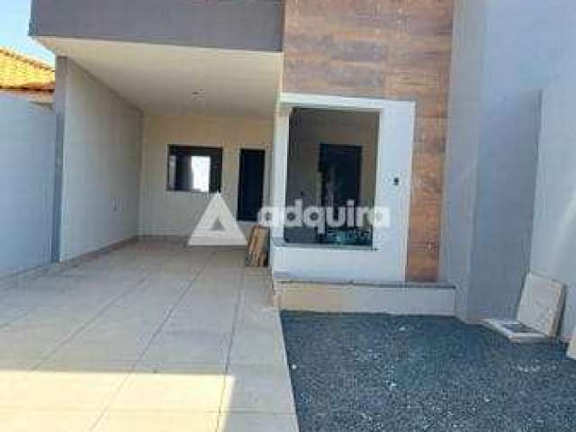 Casa nova à venda no Canaã com 3 Quartos (1 Suite), 2 Vagas, 150M², Contorno, Ponta Grossa - PR