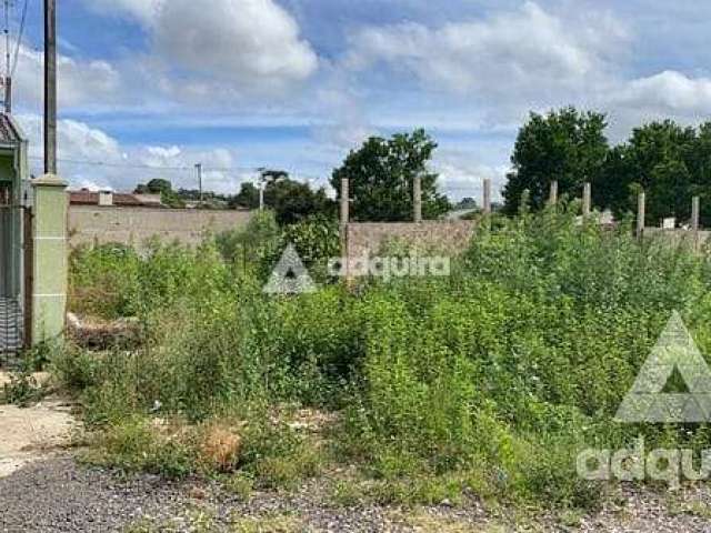 Terreno à venda 462M², Jardim Carvalho, Ponta Grossa - PR