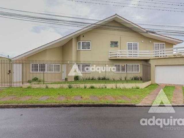 Casa à venda e locação 3 Quartos, 1 Suite, 4 Vagas, 462M², Jardim Europa, Ponta Grossa - PR